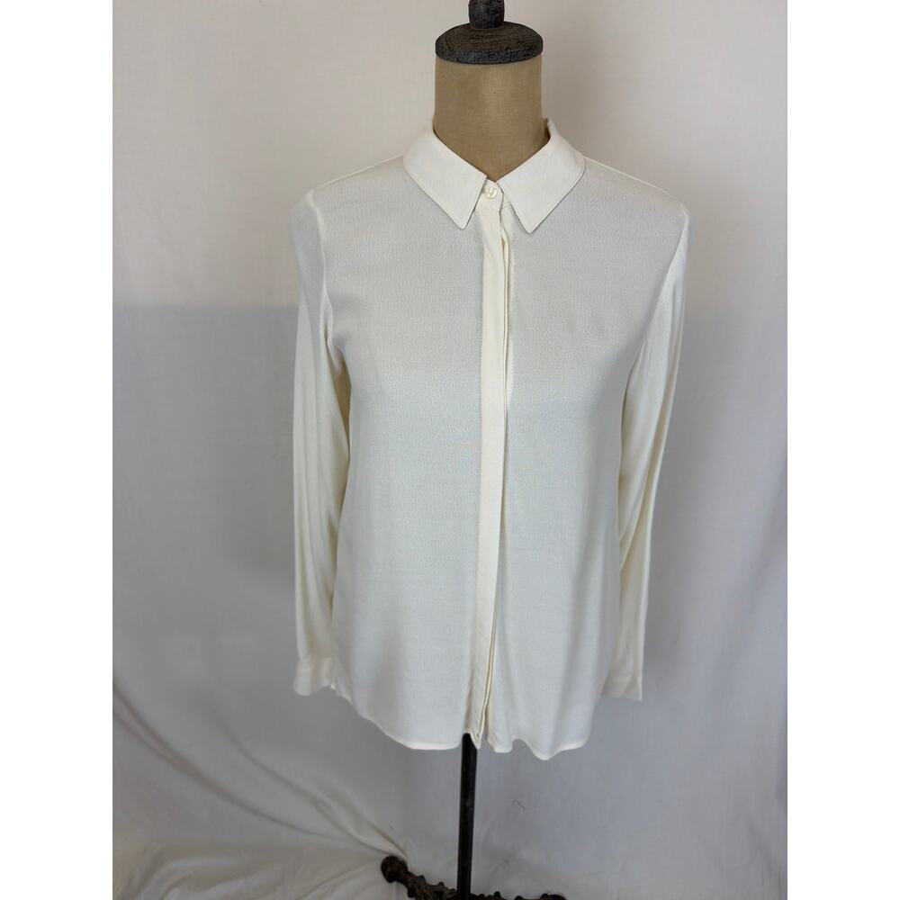NWT Soya Concept Viscose Crepe Cream Blouse Size XXL #0519